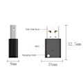 Miniatyrbilde 5 av 5: USB-adapter Mini trådløs Bluetooth 5.0 5.3 sender mottaker for bilradio MP3-spiller trådløs mus lydadapter forsterker