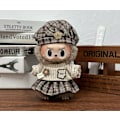 Miniatyrbild 1 av 3: [HH] 17cm 6.7 tum Labubu Kläder Universal Stående Plyschdocka Designer Diverse Kläder Tillbehör 49