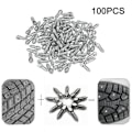 Miniatyrbilde 3 av 5: 200 stk. 9 mm Dekkpigger Karbid Skruespiker Antiskli Anti-is For Bil/SUV/ATV/UTV Med Installasjon