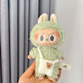 Miniatyrbild 1 av 3: [HH] 17cm 6.7 tum Labubu Kläder Universal Stående Plyschdocka Designer Diverse Kläder Tillbehör 19