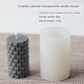 Miniatyrbillede 1 af 2: /HH/Lysforme lys stearinlys DIY silikone støbeforme lz22018 cylindrisk honeycomb LZ22018 cylindrisk Honeycomb
