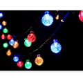 Pikkukuva 4 / 5: 6,5 metrin LED-valosarja, jossa 30 LED-lamppua, aurinkokäyttöiset koristevalot, keijusarjavalot kodin, puutarhan, terassin ja ulkokoristeluun