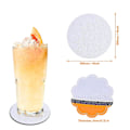 Miniatyrbillede 2 af 4: 60 stk. Sublimering Blanke Coasters, cirkulære Blanke Coasters Til Termisk Sublimering Diy Håndværk, bil Co