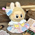 Miniatyrbild 1 av 5: [HH]Labubu Kläddesigner Kompatibel med Labubu, Kläder för Labubu Dockor, Labubu Outfits, Söta Labubu Kläder & Tillbehör Set Yellow