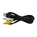 Miniatyrbild 3 av 5: 6ft Av-kabel för Sega Mega Drive 1 Master-system Rca-tv-kablar