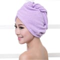 Miniatyrbilde 3 av 5: 1 stk. Mikrofiber Håndkle for Hår Tørking Etter Dusj, Hodehåndkle for Kvinner og Jenter, Hurtigtørkende Hodeplagg, Badeverktøy, Turban