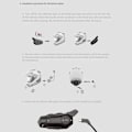 Miniatyrbilde 2 av 5: Motorsykkel Bluetooth Hjelm Intercom Universal Intercom Headset Med Støyreduksjon For Halv Hjelm