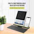 Miniatyrbild 2 av 4: Nytt tangentbord Trådlöst Mini Hopvikbart tangentbord bluetooth hopfällbart trådlöst tangentbord för Windows Android IOS surfplatta ipad Telefon