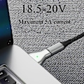 Pikkukuva 4 / 5: Usb C -sovitin, tyyppi C - Magsafe 2 -sovitin Macbook-laturille