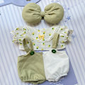 Miniatyrbild 1 av 5: [HH] 17/38cm Söta Labubu Dockkläder Tillbehör Sött Bomulls Overall Set Klä Upp Spel Endast Grossist Kläder för Plyschdjur 4-only clothes 38cm