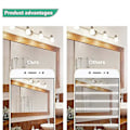 Miniatyrbilde 2 av 2: 12 stk MR11 halogenpærer GU4 halogenlampe 12V 20W MR11 GU4 dimbar lampe glassbeskyttelse for tak li/HH/
