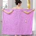 Miniatyrbilde 1 av 5: 145x100cm Stor badehåndkle husholdning kvinner bærbar wrap voksne absorbere vann polyester tørrt hår skjørt lang stil bad