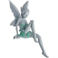 Miniatyrbillede 1 af 4: Havefigur Siddende Magisk Fe, Siddende Fe Statue Have, Fe Statue Alfe Figurer, Siddende Havefe, Til Harpiks Håndværk Landskab Yar