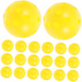 Miniatyrbilde 3 av 5: 100 stk golf treningsballer HDPE hullball med hull
