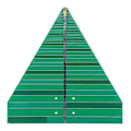 Miniatyrbilde 1 av 5: Uwb Wifi Ultra Wideband Log Periodic Antenne 600-6000mhz Modul Multifunksjonell Praktisk