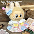 Miniatyrbild 1 av 5: [HH] Labubu Kläder Universal Sittande Stående Plyschdocka Designkläder Tillbehör Blind Box Labubu Kläder style 1