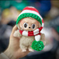 Miniatyrbild 1 av 5: [HH]LABUBU Julkläder Överraskningsbox Söta Kläder Tecknad Jultema Kostymer Överraskningsbox Lämplig för 15cm POP MART LABUBU 15 cm-17cm labubu 7