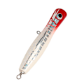 Miniatyrbillede 4 af 5: SDIGV Popper fiskefælde attraktive farver reflekterende basswood 5,5in 1,6oz stor popper fiskefælde til bas tun GT