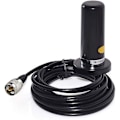 Pikkukuva 1 / 5: Oppxun Mini Dual Band Vhf Uhf -n2rs -antenni magneettikiinnikkeellä 5m Rg316 -kaapelilla autoon, ajoneuvoon, mobiiliin