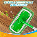 Miniatyrbild 1 av 2: /HA/1 - 6 st Mikrofibermoppduk Rengöringsduk Hemstädning För Badrum Plattmoppar Swiffer Återanvändbar Passform 25x11,5 cm Moppbräda 2 st