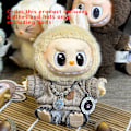 Miniatyrbild 1 av 5: [HH] Labubu Kläder Universal Sittande Stående Plyschdocka Designkläder Tillbehör Blind Box Labubu Kläder style 15