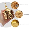 Miniatyrbilde 2 av 2: /HH/Arabisk Røkelsesbrenner, Metall Vintage Aromaterapi Lampeholder