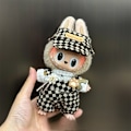 Miniatyrbild 1 av 5: [HH] Endast Kläder 24 Designer 17cm LaBubu Plyschdocka Kläder Anime Söt PVC Figur Docka Overall Kjol Klä upp Kläder 1a 2a 17cm 21