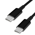 Miniatyrbilde 1 av 2: /HA/2M Lader for Samsung - Hurtiglader - USB-C Lader - Kabel Svart
