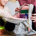 Miniatyrbillede 4 af 5: 128 stk. Akryl nøgleringsemner gennemsigtige cirkelformede skiver nøglering 2 tommer kvast vedhæng nøglering til gør-det-selv-projekter