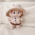 Miniatyrbild 1 av 3: [HH] Labubu Kläder Märkesdesign Kläder Labubu Kläder Väska Skor Utsmyckning Dekorationer Förklädnad Khaki fisherman suit