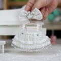 Miniatyrbild 1 av 3: [HH] 17cm 6.7 tum Labubu Kläder Universal Stående Plyschdocka Designer Diverse Kläder Tillbehör Q