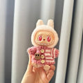 Miniatyrbild 1 av 2: [HH] 17cm 6.7 tum Labubu Kläder Universal Stående Plyschdocka Designer Diverse Kläder Tillbehör 27