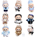 Pikkukuva 2 / 5: [HH]Labubu V1 Nuken Vaatteet 17cm Juomalasi Huppari Asu Puku Blind Box Popmart Ei Alkuperäinen Flame Trail set