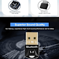 Miniatyrbillede 3 af 5: Bluetooth 5.0 USB-adapter Dongle til PC-computer PS4 Aux Audio Bluetooth-adapter Dongle-modtager-sender trådløs adapter