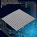 Miniatyrbillede 4 af 5: Ws2812b Led Rgb Fleksibelt Pixel Panel 16x16 Individuelt Adressérbart Panel Lys Led Modul Skærm