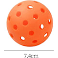 Miniatyrbillede 4 af 5: 6 stk. Pickleball bolde Sports Pickle bolde Pickle bold Standard præcision bærbar 40 huller til træning Sports professionel præstation