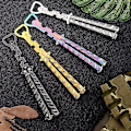 Miniatyrbilde 5 av 5: Game Chain Butterfly Trenings Multifunksjonell Folding Chain Flaske