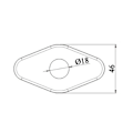 Miniatyrbilde 3 av 5: For Line Modification Accessories, svart Samleskinne 180a Høytstrøms Terminalstolpe Med Lokk Stud