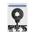 Miniatyrbilde 4 av 5: Elektrisk sykkel magnetisk kraft sensor Pas Pedal Assist Sensor F-12l 12 magneter Dual Hall sensorer Conn