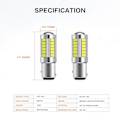 Pikkukuva 2 / 5: 8x Super Bright Led 1157 Led-polttimo P21/5w Bay15d Led-polttimot 33smd 5730 -piirisarjoilla