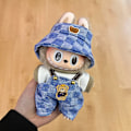 Miniatyrbild 1 av 3: [HH] Labubu Kläder och Accessoarer Endast Kläder POPMART LABUBU Sittande Docka Kläder Hatt 4