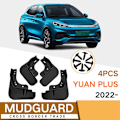 Miniatyrbild 2 av 5: Stänkskydd för bil - Atto 3 Yuan Plus Ev 2021-2023 Stänkskyddsskydd Stänkskydd Tillbehör