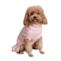 Miniatyrbild 1 av 5: Hundtröja, söt stickad klassisk kattstickad tröja hundkläder kappa för flickor pojkar hundvalp katt (S klänning-rosa)