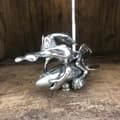 Miniatyrbilde 3 av 4: B Hodeplagg, Tegneserie Vintage Bilpynt, Metall Hodeplagg