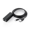 TV Ethernet-adapter TV 4K Stick USB-C till RJ45 LAN Nätverksadapter med USB 2.0 Strömkabel för Ström