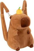 Capybara rygsæk, plys capybara legetøjstaske til fest, ferie, mænd