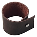Miniatyrbillede 1 af 4: Servettringar Selah 4-pack Konstläder Dorre Brown