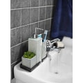Miniatyrbillede 2 af 2: Tandborstglas Kub Orient Cult Design White