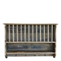 Miniatyrbillede 1 af 5: Tallrikshylla med krokar Chic Antique Brown