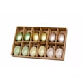 Pikkukuva 3 / 4: Ägg/Häng Glas Mix Pastell 12-pack Påskägg Multicolor